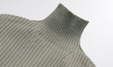 ダブルユーブイプロジェクト(WV PROJECT)  Peanut Butter Turtleneck Knit Light Khaki CJKN7434