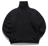 ダブルユーブイプロジェクト(WV PROJECT)  Peanut Butter Turtleneck Knit Black CJKN7434