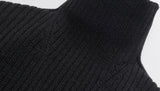 ダブルユーブイプロジェクト(WV PROJECT)  Peanut Butter Turtleneck Knit Black CJKN7434
