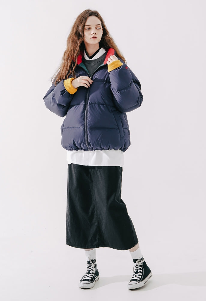 ダブルユーブイプロジェクト(WV PROJECT)  Genoa Puffer Duckdown Navy CJOT7412