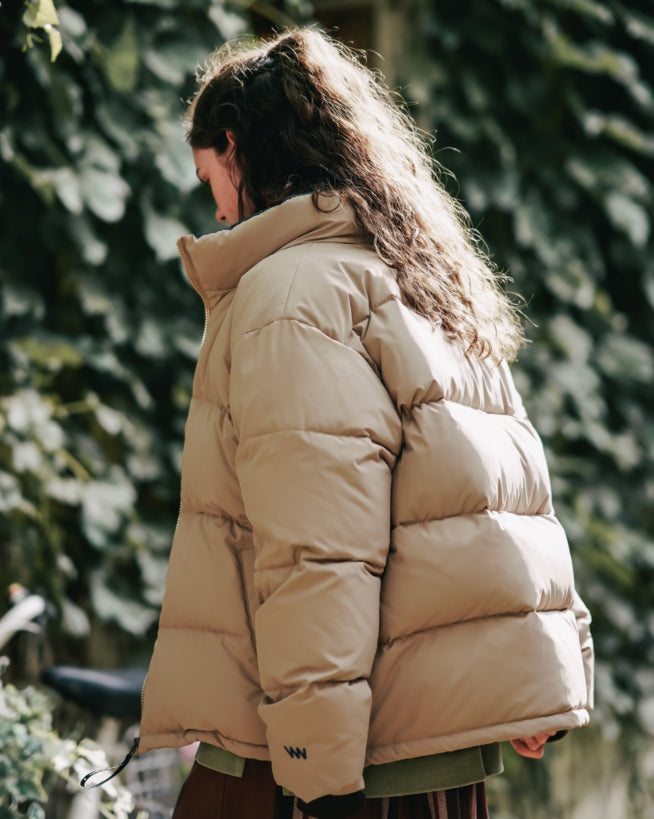 ダブルユーブイプロジェクト(WV PROJECT)  Genoa Puffer Duckdown Beige CJOT7412