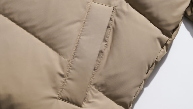 ダブルユーブイプロジェクト(WV PROJECT)  Genoa Puffer Duckdown Beige CJOT7412