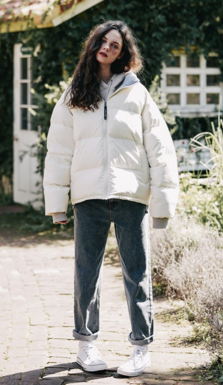 ダブルユーブイプロジェクト(WV PROJECT)  Genoa Puffer Duckdown Cream CJOT7412