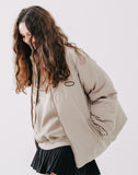 ダブルユーブイプロジェクト(WV PROJECT)  Flop Reversible Duckdown Parka Beige MJOT7399