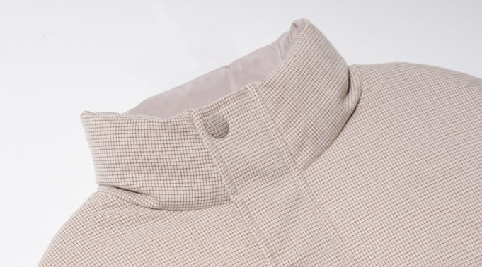 ダブルユーブイプロジェクト(WV PROJECT)  Flop Reversible Duckdown Parka Beige MJOT7399