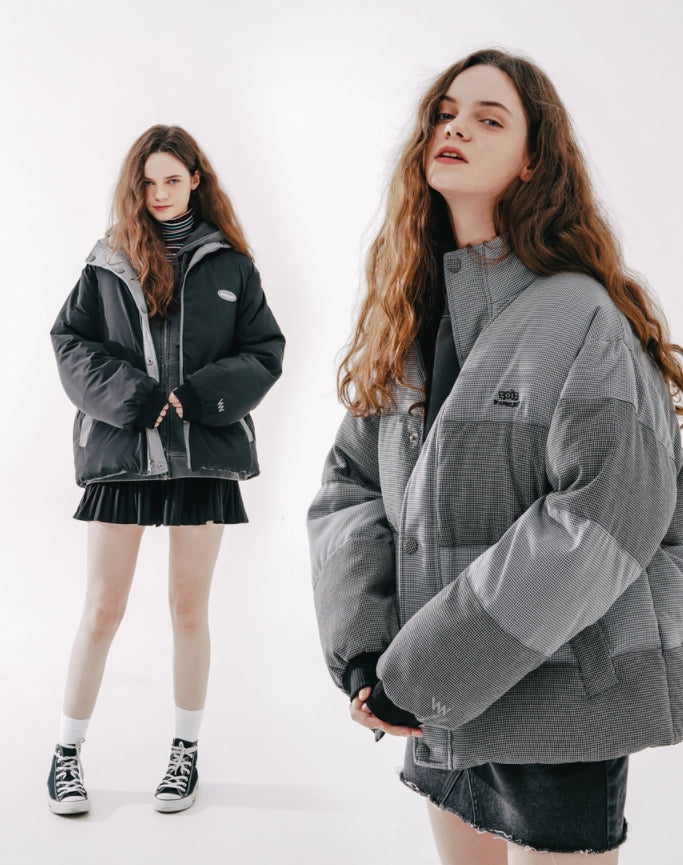 ダブルユーブイプロジェクト(WV PROJECT)  Flop Reversible Duckdown Parka Black MJOT7399