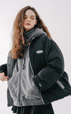 ダブルユーブイプロジェクト(WV PROJECT)  Flop Reversible Duckdown Parka Black MJOT7399