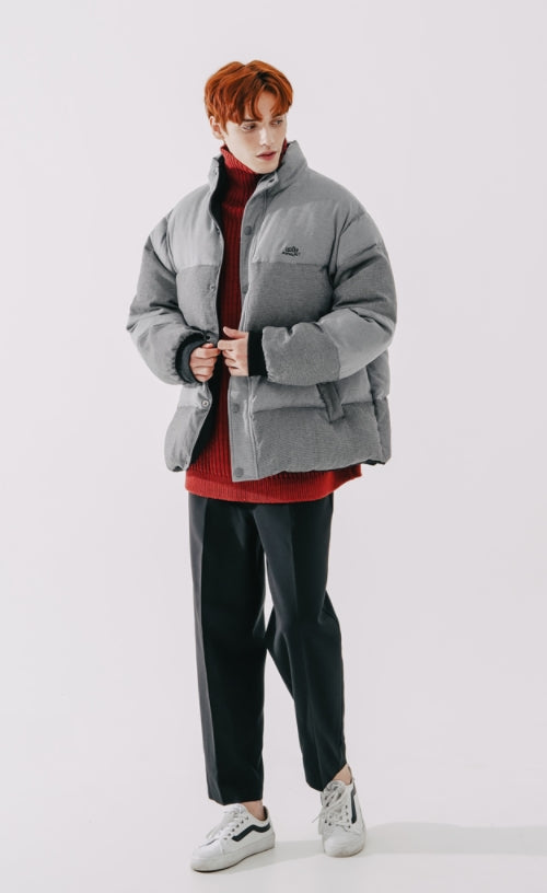ダブルユーブイプロジェクト(WV PROJECT)  Flop Reversible Duckdown Parka Black MJOT7399
