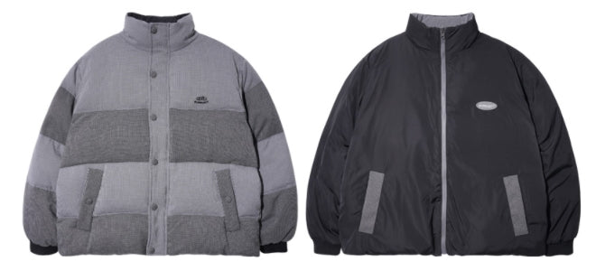 ダブルユーブイプロジェクト(WV PROJECT)  Flop Reversible Duckdown Parka Black MJOT7399