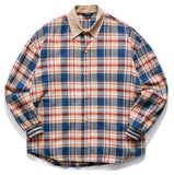 ダブルユーブイプロジェクト(WV PROJECT) MOCHA BALLOON CHECK SHIRTS BEIGE MJLS7414