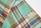 ダブルユーブイプロジェクト(WV PROJECT) MOCHA BALLOON CHECK SHIRTS CAMEL MJLS7414