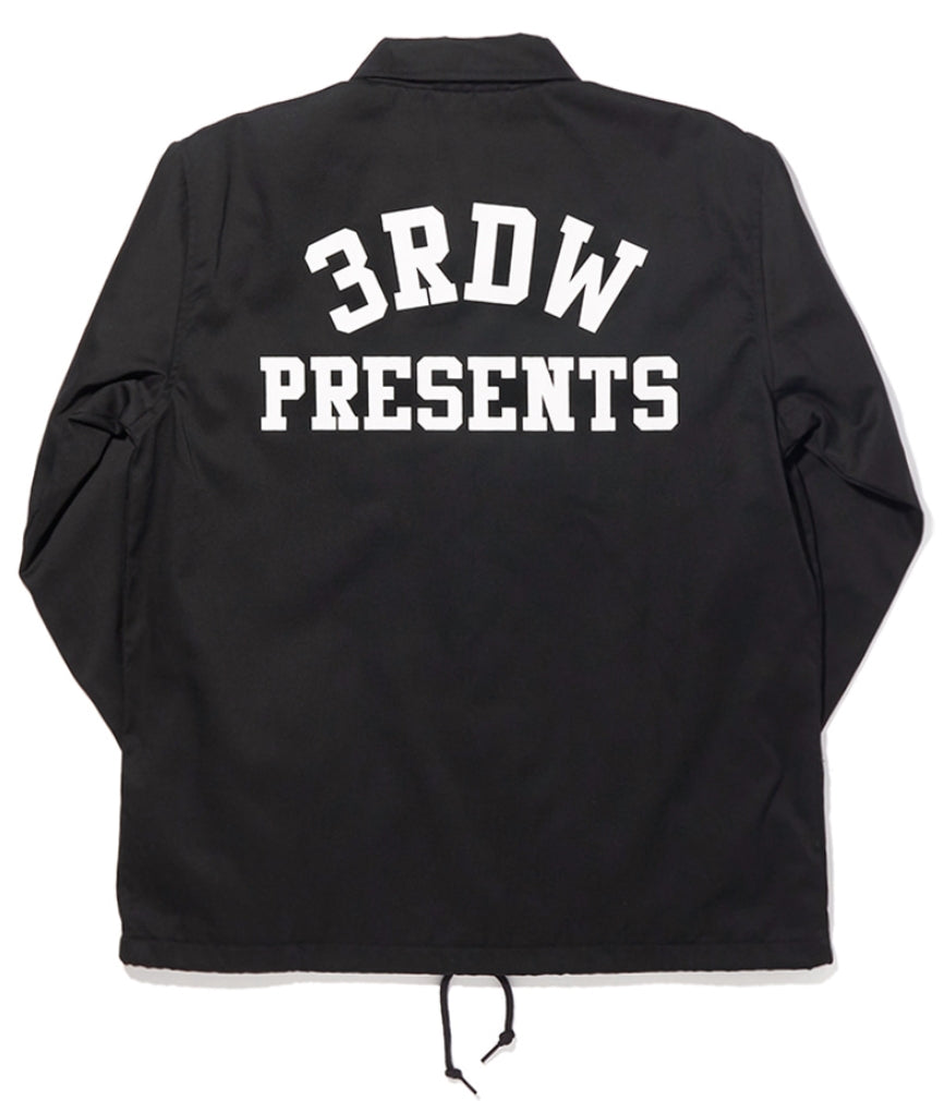 サードウェーブ(3RD WEAVE )  RISING LOGO COACH JACKET / BEIGE