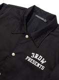 サードウェーブ(3RD WEAVE )  RISING LOGO COACH JACKET / BEIGE