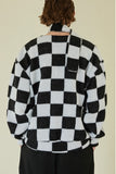イーエスシースタジオ(ESC STUDIO)  Chess muffler cardigan