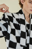 イーエスシースタジオ(ESC STUDIO)  Chess muffler cardigan