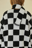 イーエスシースタジオ(ESC STUDIO)  Chess muffler cardigan