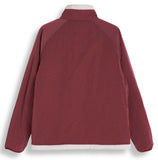 ORDINARY PEOPLE(オーディナリーピープル)  RED STITCH POINT IVORY REVERSIBLE FLEECE JACKET