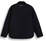 ORDINARY PEOPLE(オーディナリーピープル)  CORDUROY COLLAR BLACK QUILTING JACKET