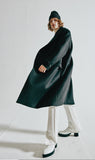 ORDINARY PEOPLE(オーディナリーピープル)   ORDINARY OVERSIZE BLACK DOUBLE COAT