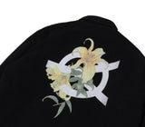 オーワイ(OY) 	CORDUROY FLOWER LOGO JACKET-BLACK