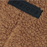 ディープリーク(DPRIQUE) OVERSIZED SHEARLING JACKET - BEIGE