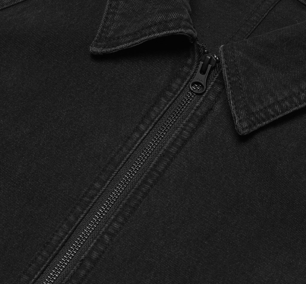 ディープリーク(DPRIQUE) DENIM ZIPPER JACKET - BLACK
