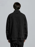 ディープリーク(DPRIQUE) DENIM ZIPPER JACKET - BLACK