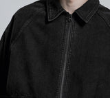 ディープリーク(DPRIQUE) DENIM ZIPPER JACKET - BLACK