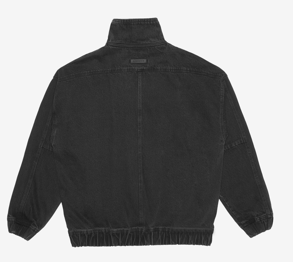 ディープリーク(DPRIQUE) PANEL ZIP-UP JACKET - BLACK