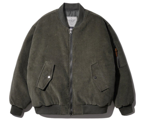 ダブルユーブイプロジェクト(WV PROJECT) Tart Corduroy Aviation Jumper Khaki YSOT7446