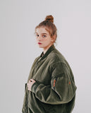 ダブルユーブイプロジェクト(WV PROJECT) Tart Corduroy Aviation Jumper Khaki YSOT7446