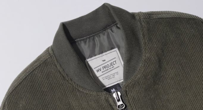 ダブルユーブイプロジェクト(WV PROJECT) Tart Corduroy Aviation Jumper Khaki YSOT7446