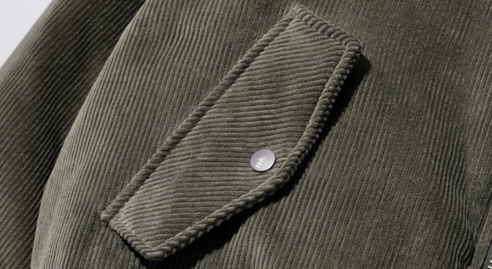ダブルユーブイプロジェクト(WV PROJECT) Tart Corduroy Aviation Jumper Khaki YSOT7446