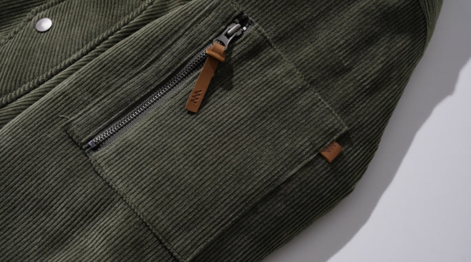 ダブルユーブイプロジェクト(WV PROJECT) Tart Corduroy Aviation Jumper Khaki YSOT7446