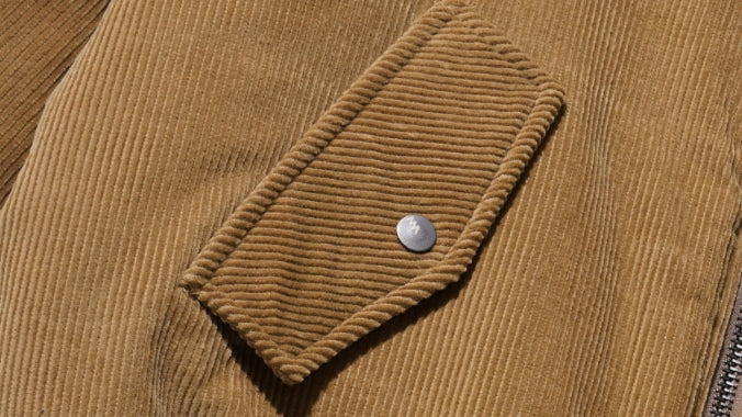 ダブルユーブイプロジェクト(WV PROJECT) Tart Corduroy Aviation Jumper Brown YSOT7446