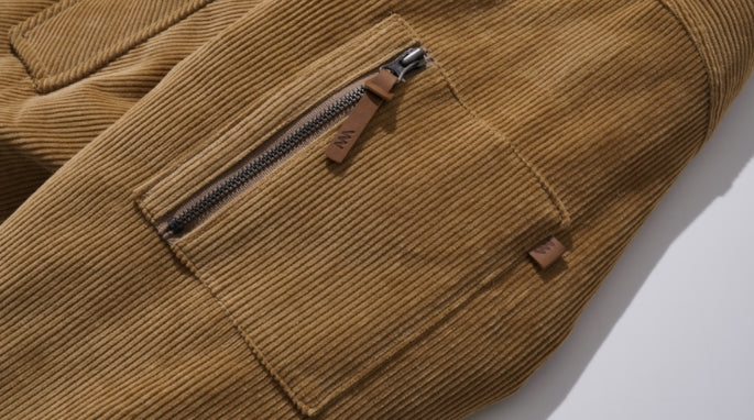 ダブルユーブイプロジェクト(WV PROJECT) Tart Corduroy Aviation Jumper Brown YSOT7446