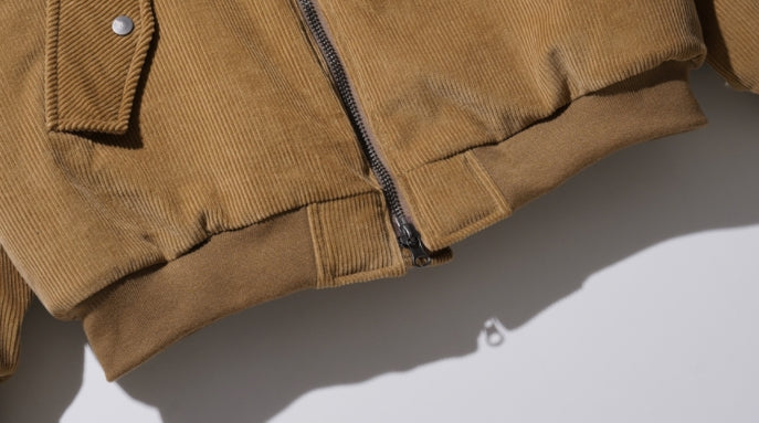 ダブルユーブイプロジェクト(WV PROJECT) Tart Corduroy Aviation Jumper Brown YSOT7446