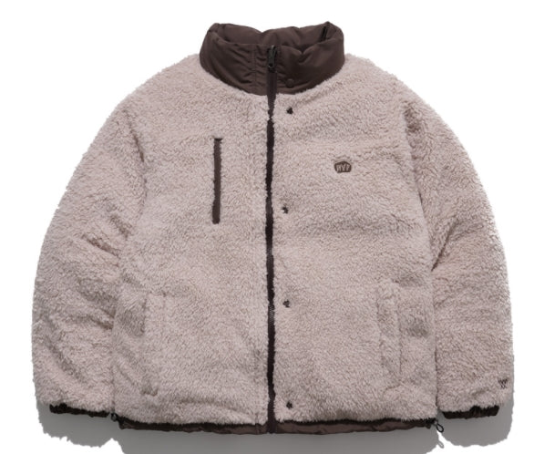 ダブルユーブイプロジェクト(WV PROJECT)Kakao Reversible Synthetic Puffer Brown KHOT7439