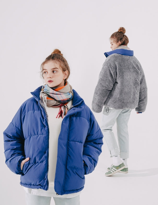 ダブルユーブイプロジェクト(WV PROJECT)Kakao Reversible Synthetic Puffer Blue KHOT7439