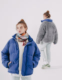 ダブルユーブイプロジェクト(WV PROJECT)Kakao Reversible Synthetic Puffer Blue KHOT7439