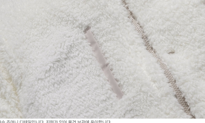 ダブルユーブイプロジェクト(WV PROJECT)Kakao Reversible Synthetic Puffer CreamBeige KHOT7439