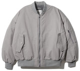 ダブルユーブイプロジェクト(WV PROJECT)  Warm Overfit MA-1 Jacket Gray MJOT7413