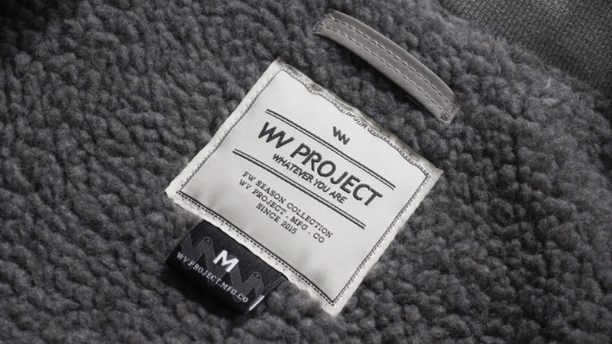 ダブルユーブイプロジェクト(WV PROJECT)  Warm Overfit MA-1 Jacket Gray MJOT7413