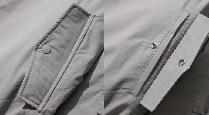ダブルユーブイプロジェクト(WV PROJECT)  Warm Overfit MA-1 Jacket Gray MJOT7413