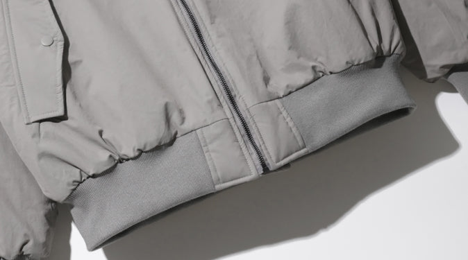 ダブルユーブイプロジェクト(WV PROJECT)  Warm Overfit MA-1 Jacket Gray MJOT7413