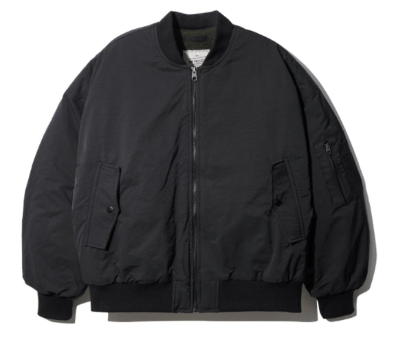 ダブルユーブイプロジェクト(WV PROJECT)  Warm Overfit MA-1 Jacket Black MJOT7413