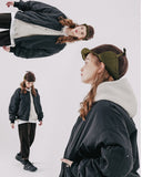 ダブルユーブイプロジェクト(WV PROJECT)  Warm Overfit MA-1 Jacket Black MJOT7413