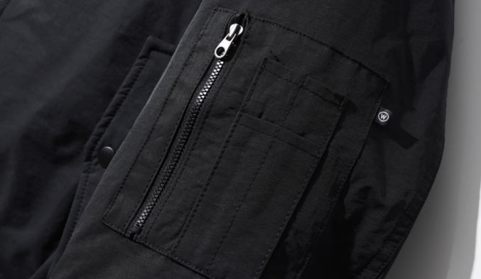ダブルユーブイプロジェクト(WV PROJECT)  Warm Overfit MA-1 Jacket Black MJOT7413