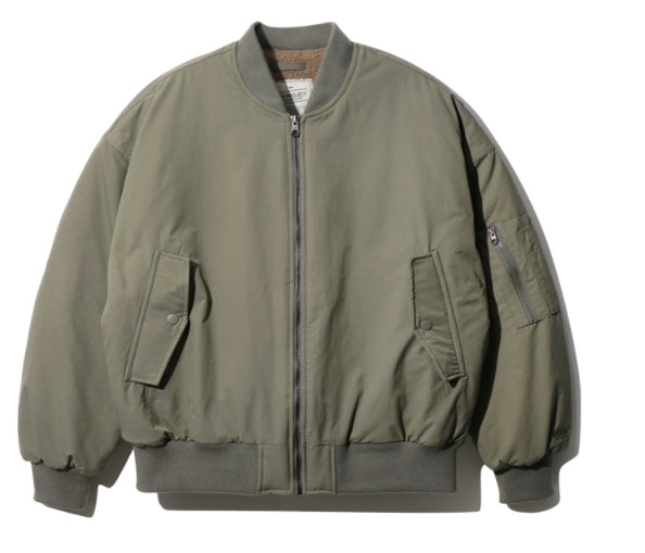 ダブルユーブイプロジェクト(WV PROJECT)  Warm Overfit MA-1 Jacket Khaki MJOT7413