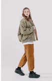 ダブルユーブイプロジェクト(WV PROJECT)  Warm Overfit MA-1 Jacket Khaki MJOT7413
